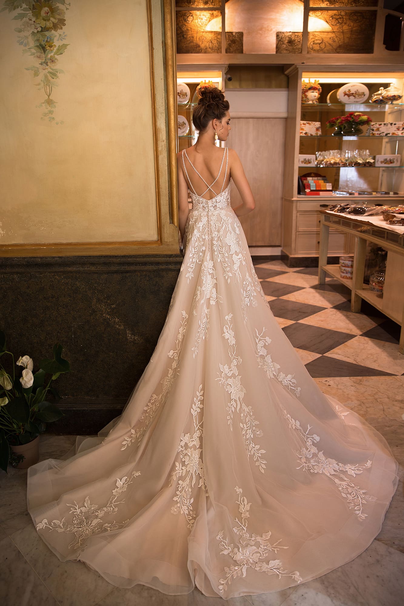 sexy lussanobridal wedding dresses spaghetti sleeveless bridal gown corset back boho plus size simple wedding dress custom