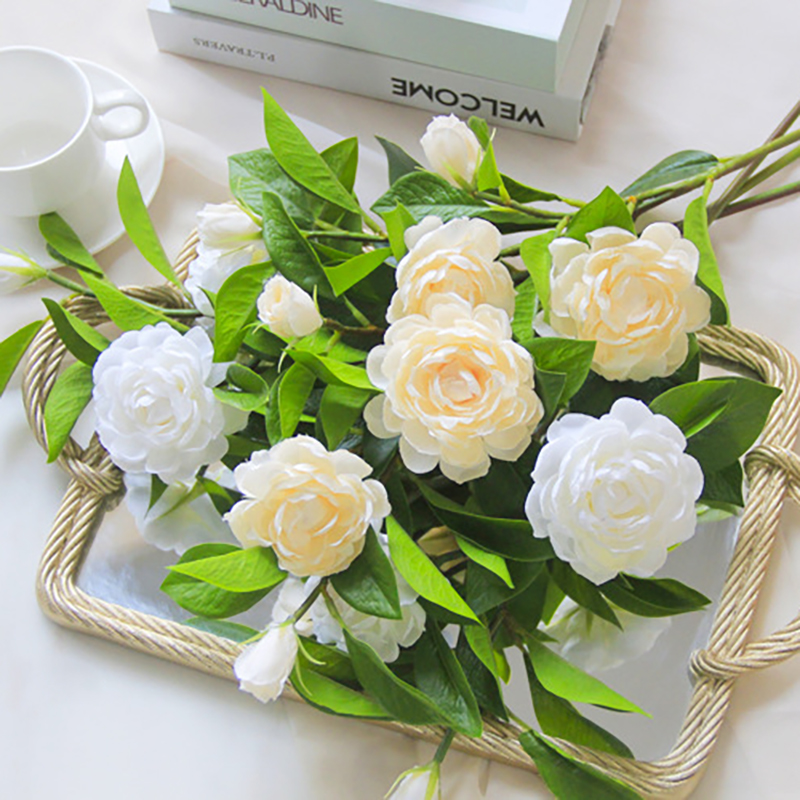 58cm Single White Camellia Artificial Flowers Bouquet Wedding Bride Holding Fake Flowers Home Party Decoration High Simulation
58cm Single White Camellia Artificial Flowers Bouquet Wedding Bride Holding Fake Flowers Home Party Decoration High Simulation