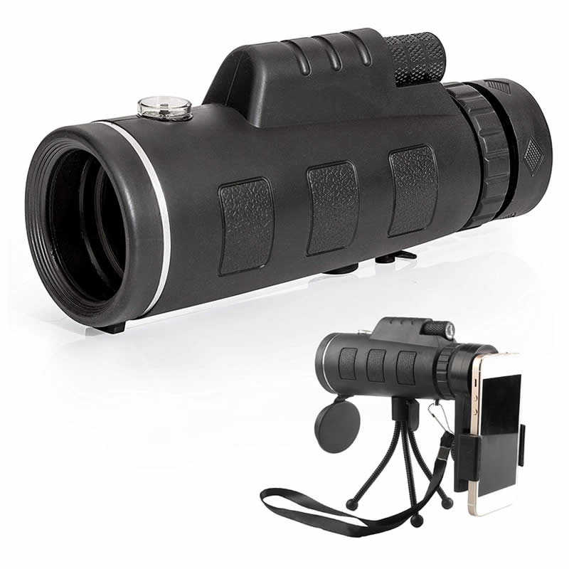 High Power Monocular Telescope 40*60 Zoom BAK4 Prism Lens Scope Waterproof and Anti-Fog spotting scopes for Travel Hunting Bird Spotting
High Power Monocular Telescope 40*60 Zoom BAK4 Prism Lens Scope Waterproof and Anti-Fog spotting scopes for Travel Hunting Bird Spotting