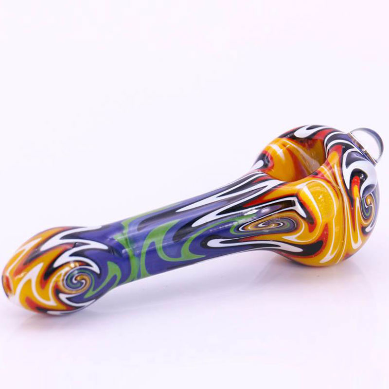 Colorful Stripe 5.2" Water Glass Pipes Smoking Accessories Bubbler For Dry Herb
Colorful Stripe 5.2" Water Glass Pipes Smoking Accessories Bubbler For Dry Herb