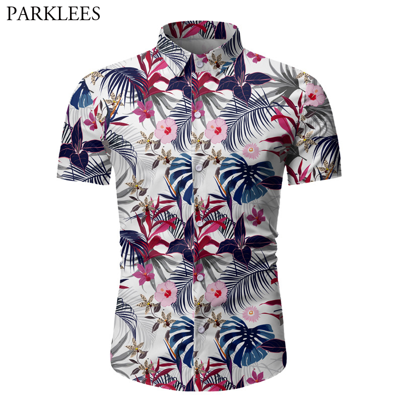 Mens Leaves Print Tropical Hawaiian Shirt 2020 Summer Casual Hipster Floral Shirts Men Party Holiday Vacation Beach Shirts Male, White
Mens Leaves Print Tropical Hawaiian Shirt 2020 Summer Casual Hipster Floral Shirts Men Party Holiday Vacation Beach Shirts Male, White