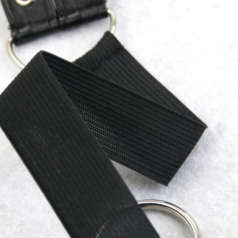 Black Leather Men / Women Unisex Mini Pouch Waist Pocket Belt Bag Burlesque Outfits Gothic Steampunk Clothing Sexy Corset Accessories