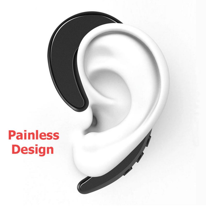 Wireless Headphone Bluetooth Earphone Ear Hook Painless Headset Blutooth Sport Headphones For Phone iPhone Xiaomi Retail1796752112