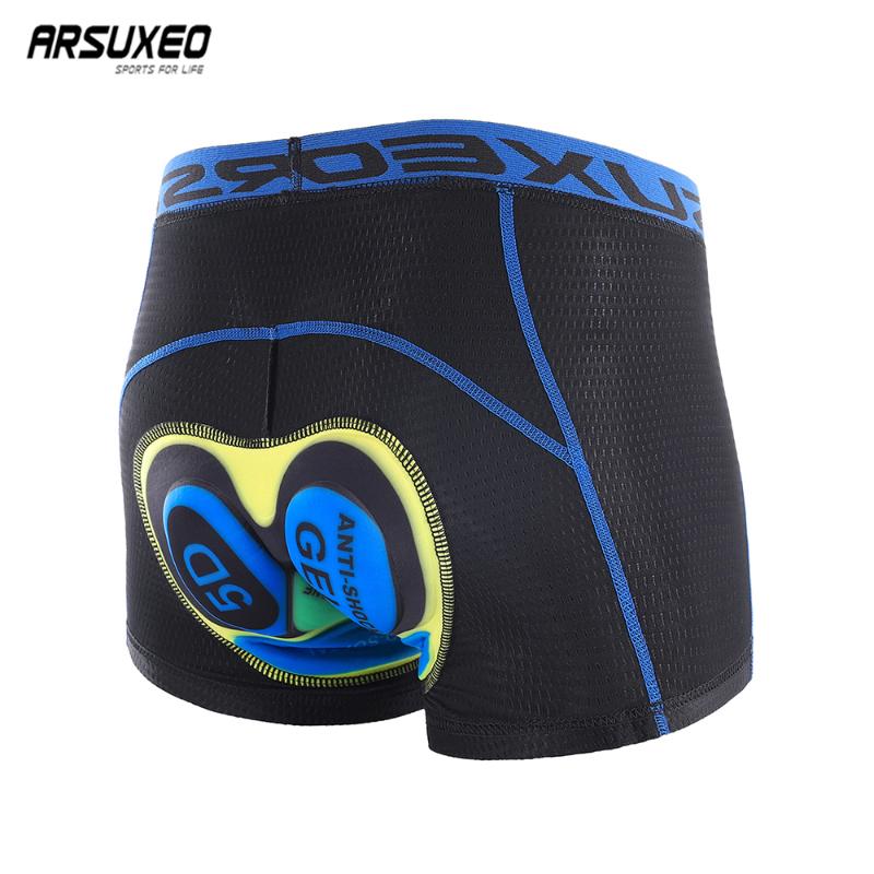 ARSUXEO Upgrade Cycling Shorts 5D Gel Padded Cycling Underwear Bicycle Shorts MTB Shockproof Compression Tights Riding Underpant, Red
ARSUXEO Upgrade Cycling Shorts 5D Gel Padded Cycling Underwear Bicycle Shorts MTB Shockproof Compression Tights Riding Underpant, Red