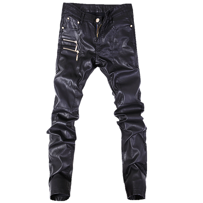Men's Jeans Fashion Men Leather Pants Skinny Motorcycle Straight Casual Trousers Size 28-36 A103, As pic
Men's Jeans Fashion Men Leather Pants Skinny Motorcycle Straight Casual Trousers Size 28-36 A103, As pic