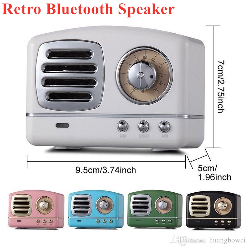 HM11 Mini Bluetooth Speakers Classic Retro Vintage V4.1 Wireless Radio Portable Speaker Stereo Deep Bass FM U disk TF Handsfree Subwoofer
HM11 Mini Bluetooth Speakers Classic Retro Vintage V4.1 Wireless Radio Portable Speaker Stereo Deep Bass FM U disk TF Handsfree Subwoofer