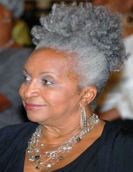 Women Silver Grey kinky curly hair puff pony tail hairpiece 1pc Clip in african american kinky curly ponytail gray human hair extension