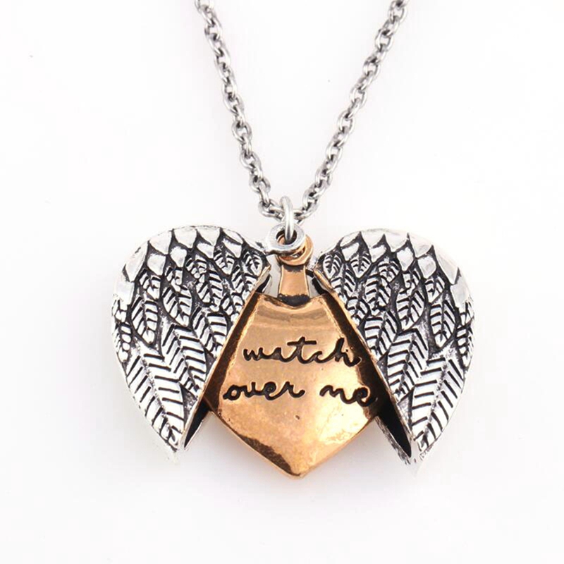 qimoshi Sunflower multilayer can open lettering necklace love round flower pendant woman fashion jewelry single product 12pcs