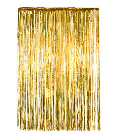 1x2 Meters Foil Fringe Tinsel Curtain Party Background Wall Wedding Photography Backdrop Birthday Party Decoration