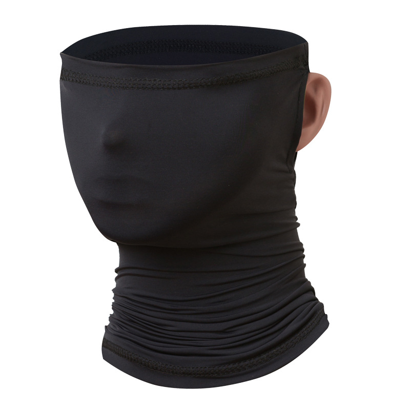 Landscape Painting Outdoor Scarf Mask Men And Women Riding Outdoors Breathable Magic Ice Silk Headscarf Mask Windproof Masks