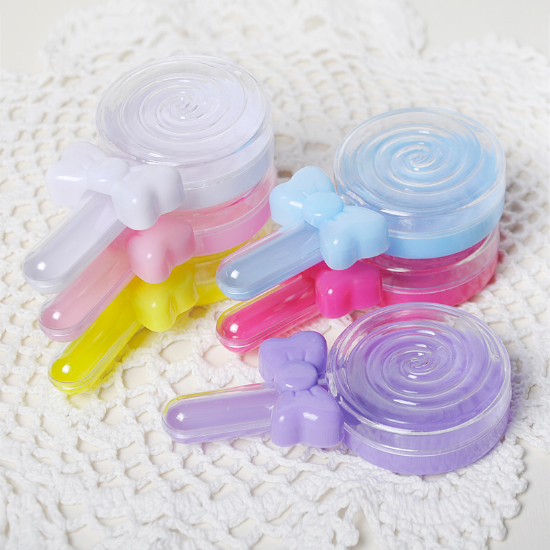 HBZGTLAD New 10/20/30pcs Lollipop Eyelash Box False Eyelash Box 25mm False Multi-color optional