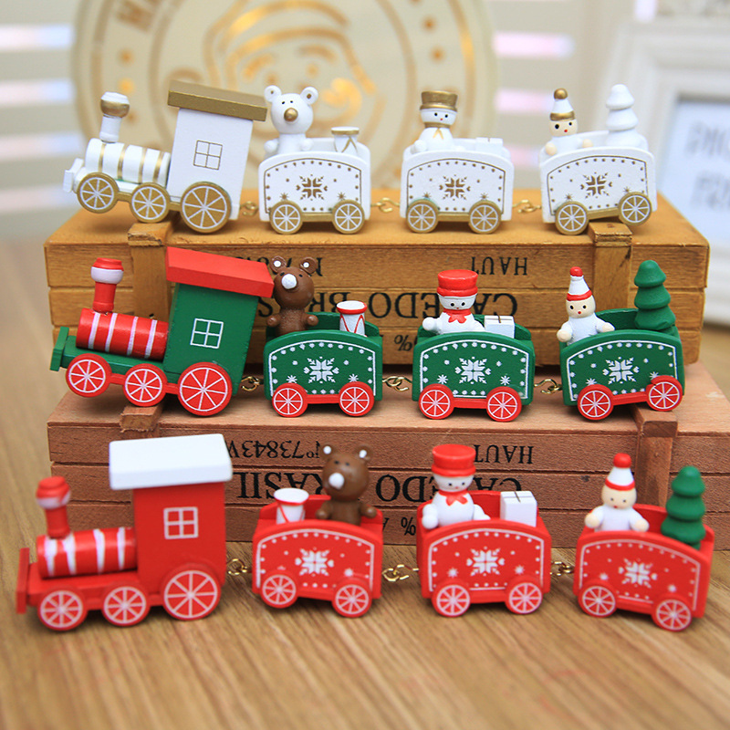 2019 Christmas Decorations For Home Small Train Toy For Children Kids Gifts Natal Wooden Christmas Decorations Supplies
2019 Christmas Decorations For Home Small Train Toy For Children Kids Gifts Natal Wooden Christmas Decorations Supplies