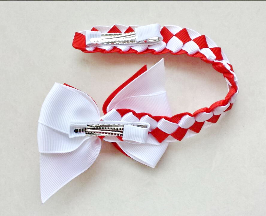 Hair Bun wraps Bows Clips Head Wrap Gingham Hair band Updo Headbands for Girl women Hair Extensions Full Snood Accessories 50pcs PD020