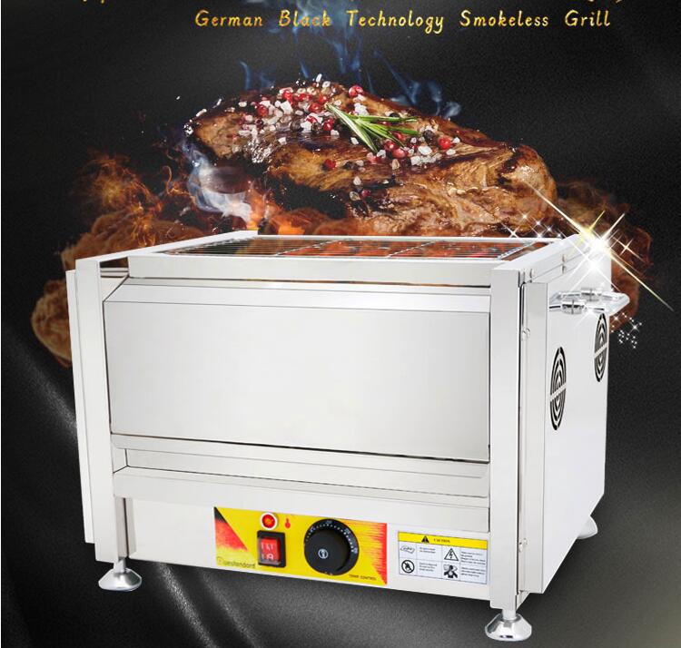 Smokeless Grill Electric Barbecue Grill for Commercial BBQ indoor household Grilled fish meats barbecue stove machine
Smokeless Grill Electric Barbecue Grill for Commercial BBQ indoor household Grilled fish meats barbecue stove machine