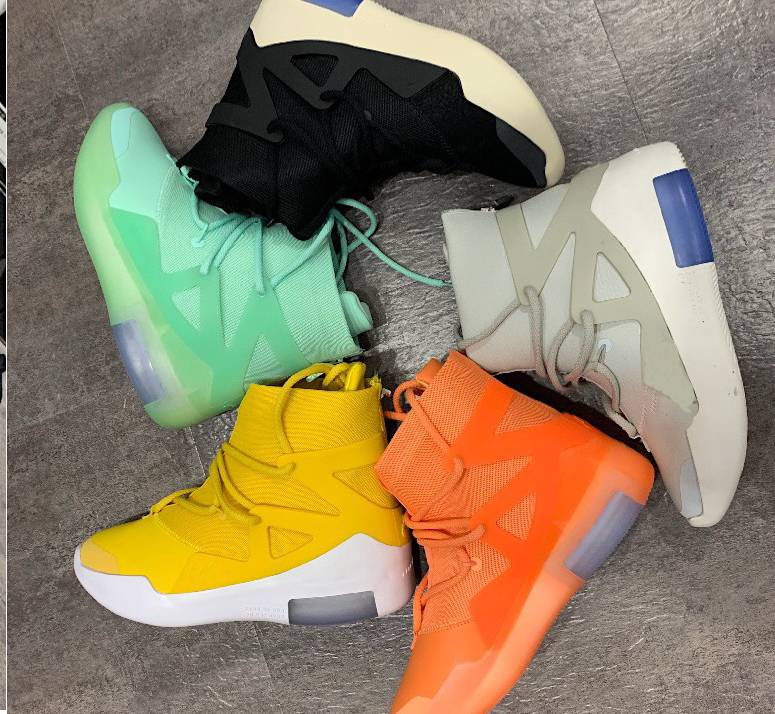 2019 Fear Of God fog Basketball Shoes Sneakers Fashion Designers Orange Pulse Light Bone Amarillo Yellow FOG Boots Zoom Men Women Shoes, Color-9
2019 Fear Of God fog Basketball Shoes Sneakers Fashion Designers Orange Pulse Light Bone Amarillo Yellow FOG Boots Zoom Men Women Shoes, Color-9