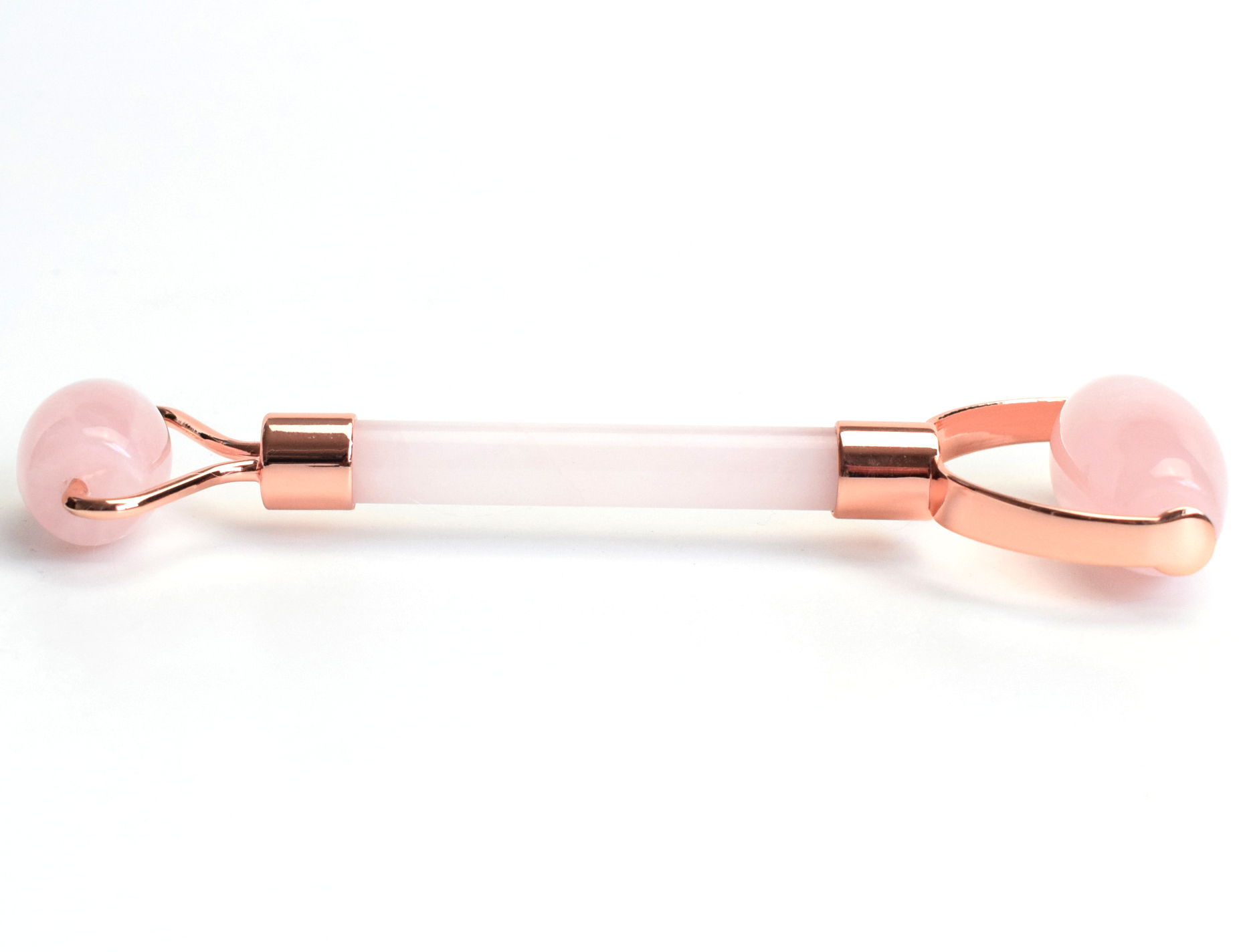 Natural Chakra Rose Quartz Massage Stone Carved Reiki Crystal Healing Gua Sha Beauty Roller Facial Massor Stick