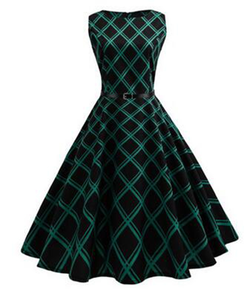 Wholesale fashion explosion models women's V-neck retro waist slimming big swing dress to send belt, Photo color
Wholesale fashion explosion models women's V-neck retro waist slimming big swing dress to send belt, Photo color