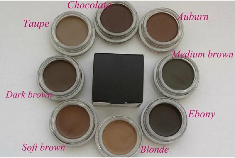 Durable Makeup Kit: Long-lasting Eyebrow Color Palette Featuring a Variety of Tones