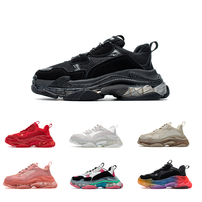 Women Men shoe Dad Casual Shoes Crystal Bottom Triple S Leisure Sneakers for Vintage Old Grandpa Trainer chaussures WITH BOX size 35-45, 10
Women Men shoe Dad Casual Shoes Crystal Bottom Triple S Leisure Sneakers for Vintage Old Grandpa Trainer chaussures WITH BOX size 35-45, 10