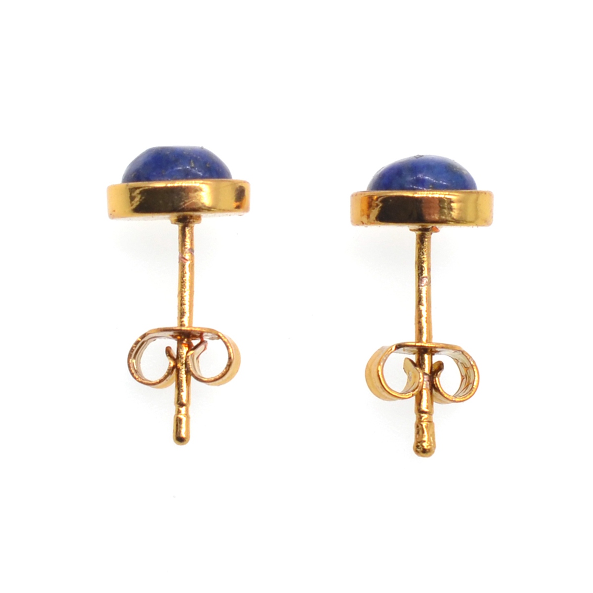 Unisex stainless steel earrings natural stone cure popular earrings