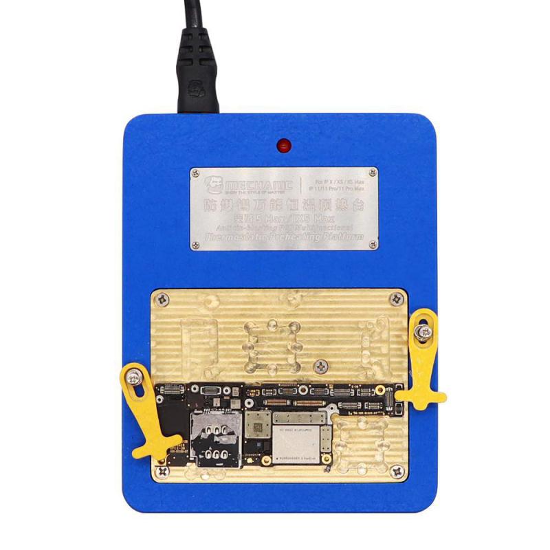 Mechanic IX5 MAX 6 in 1 Preheating Platform Heating Layering/Chip Positioning/Glue Removal for X-11 Pro Max Motherboard
Mechanic IX5 MAX 6 in 1 Preheating Platform Heating Layering/Chip Positioning/Glue Removal for X-11 Pro Max Motherboard