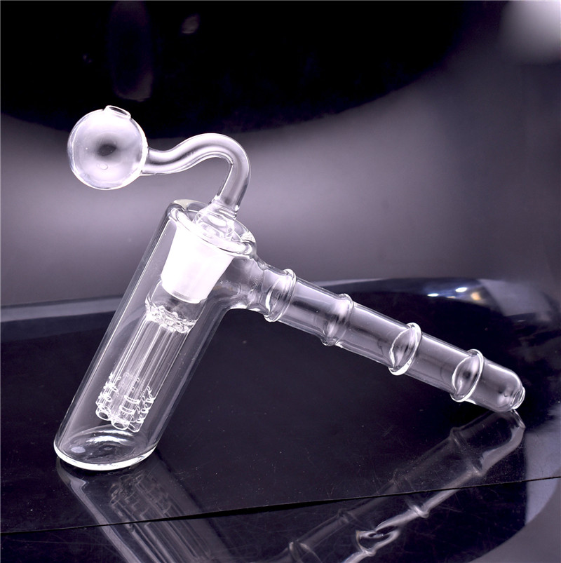 1pcs Glass Bong Hammer Bubbler Oil Rig bong 6 Arm Tree Perc Water Pipes Thick Oil Burner Dab Rig with 18.8mm oil burner pipe
1pcs Glass Bong Hammer Bubbler Oil Rig bong 6 Arm Tree Perc Water Pipes Thick Oil Burner Dab Rig with 18.8mm oil burner pipe