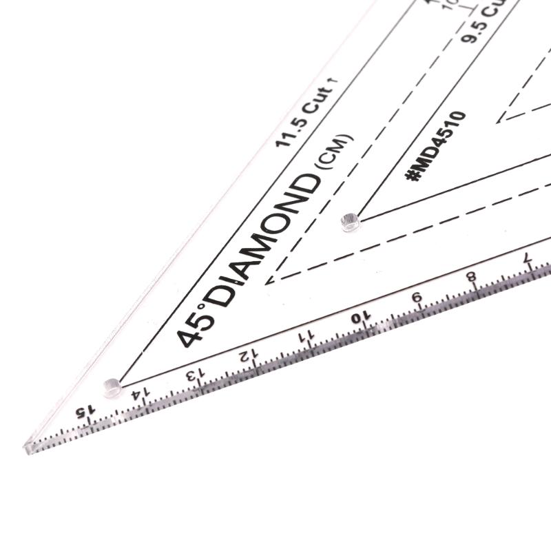 Hot Sewing scale Cutting Craft Scale Rule Drawing Tools Ruler Acrylic Patchwork Craft Quilting Ruler Cutting Rulers DIY Sewing T
Hot Sewing scale Cutting Craft Scale Rule Drawing Tools Ruler Acrylic Patchwork Craft Quilting Ruler Cutting Rulers DIY Sewing T