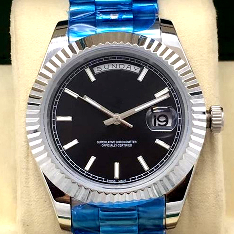 Top Quality wholesale watch DAY DAITE mechanical automatic Double calendar 41MM mens watches Stainless steel bezel strap Wristwatches, Shipping cost
Top Quality wholesale watch DAY DAITE mechanical automatic Double calendar 41MM mens watches Stainless steel bezel strap Wristwatches, Shipping cost