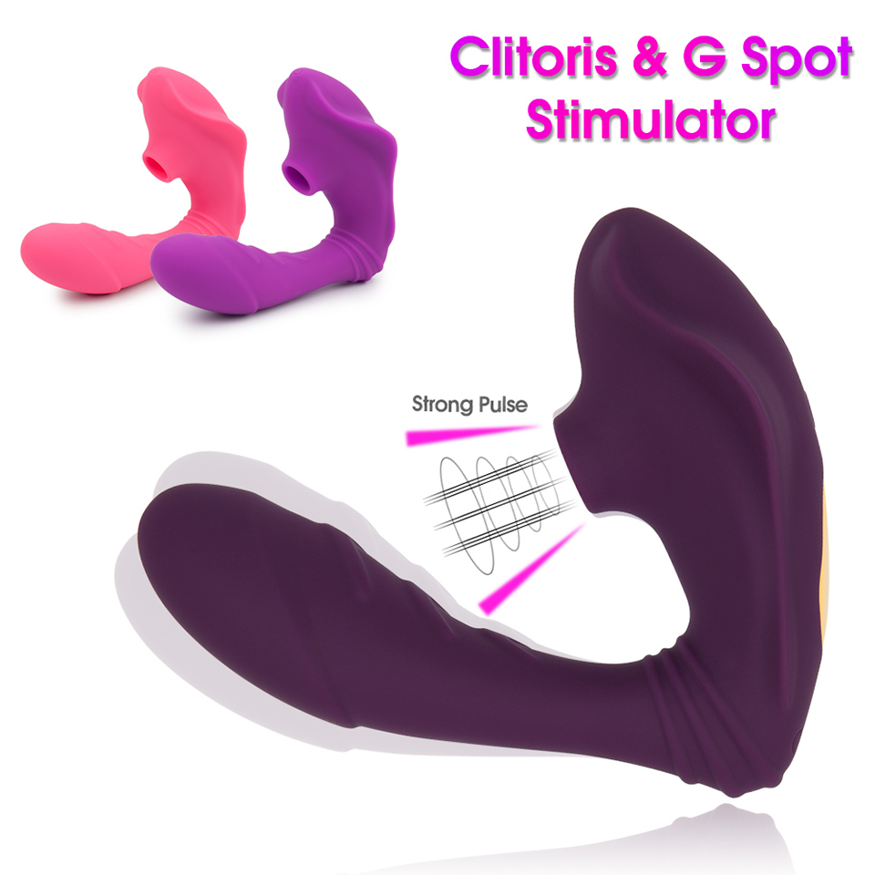 Érotiques 10V Clit Sucker Godes Vibrator Sex Toys pour femme G Spot Clitoris Stimulateur Fellation Oral Jouets pour adultes Sex-Shop Y191219