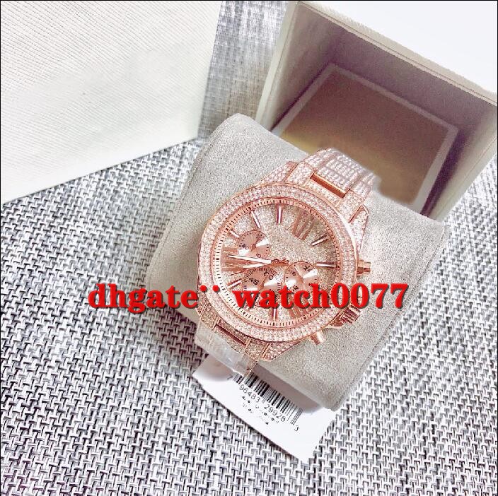 New MK6452 Lady Shine Rose Gold Crystal Dial Bracelet Watch 6452, No box
New MK6452 Lady Shine Rose Gold Crystal Dial Bracelet Watch 6452, No box