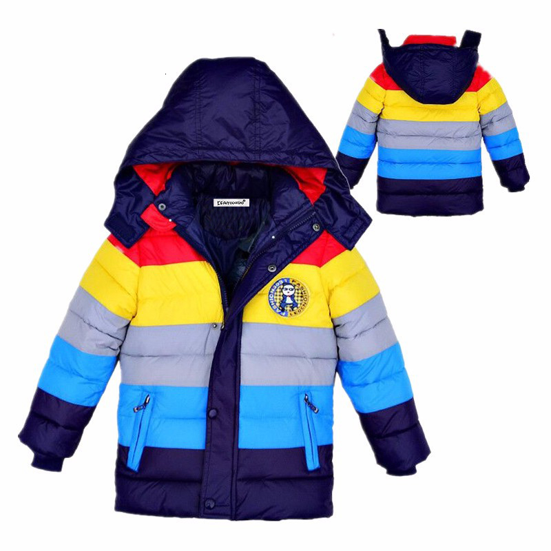 kids coat 2018 new Spring Winter Boys Jacket for Boys Children Clothing Hooded Outerwear Baby Boys Clothes 5 6 7 8 9 10 Years SH190910