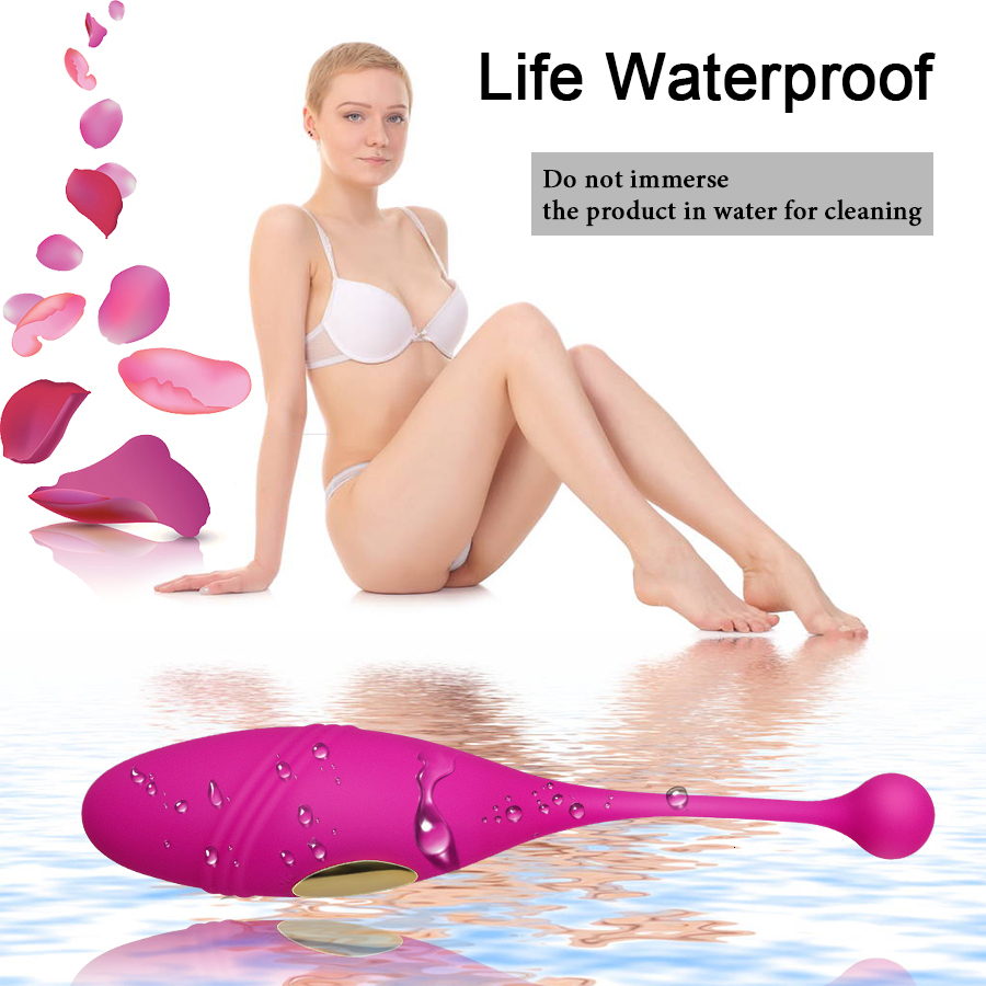 FLXUR Wireless Remote Vibrating Vaginal Ball G Spot Clitoris Stimulator Silicone Dildo Vibrators Panties Adult Sex Toy for Women Y191017