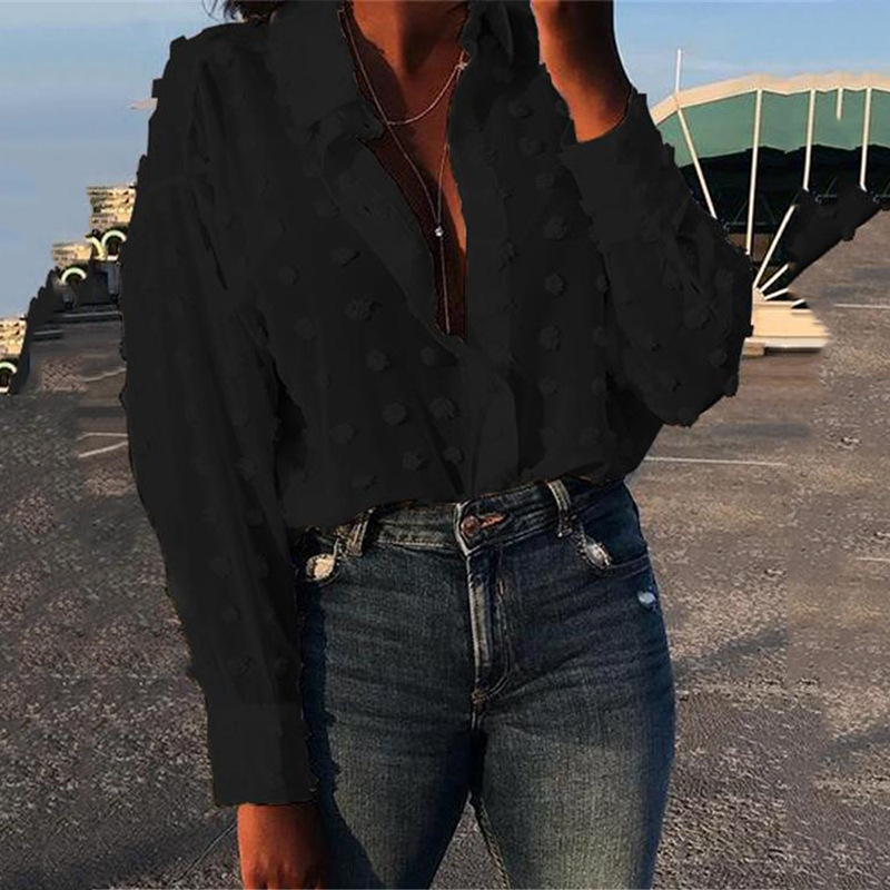 European Style Harajuku Woman Blouse Spring Autumn Woman Blouse Long Sleeve Outfit, Black
European Style Harajuku Woman Blouse Spring Autumn Woman Blouse Long Sleeve Outfit, Black