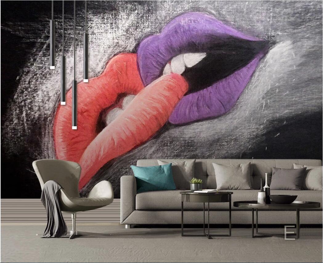 3d wallpaper custom photo murals Creative hand painted oil painting red lips with love background wall decoration decor wall art pictures, Non-woven fabric
3d wallpaper custom photo murals Creative hand painted oil painting red lips with love background wall decoration decor wall art pictures, Non-woven fabric