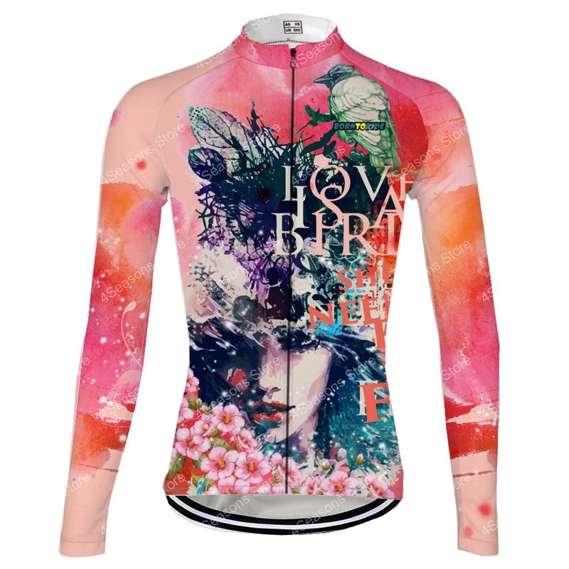 Women's Pink Cycling Shirt Long Sleeve Lady Sport Riding Clothing Mountain Mtb Bicycle Clothes Team Bike Wear Top
Women's Pink Cycling Shirt Long Sleeve Lady Sport Riding Clothing Mountain Mtb Bicycle Clothes Team Bike Wear Top