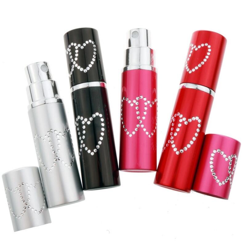 New Portable 5ml Lovely Double Love Heart Pattern Refillable Aluminum Perfume Bottle Empty Spray Atomizer Container
New Portable 5ml Lovely Double Love Heart Pattern Refillable Aluminum Perfume Bottle Empty Spray Atomizer Container