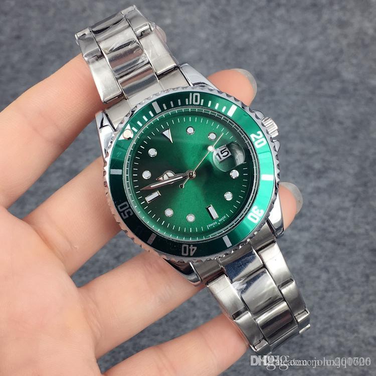 2019 New Fashion Men Big Watch Green Stainless steel High Quality Male Quartz watches Man Brand Wristwatch Silver/Gold Clock Free shipping, Gold silver green
2019 New Fashion Men Big Watch Green Stainless steel High Quality Male Quartz watches Man Brand Wristwatch Silver/Gold Clock Free shipping, Gold silver green