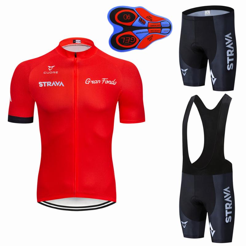 2020 new red STRAVA Pro Bicycle Team Short Sleeve Men's Cycling Jersey Summer breathable Cycling Clothing Sets, No.20
2020 new red STRAVA Pro Bicycle Team Short Sleeve Men's Cycling Jersey Summer breathable Cycling Clothing Sets, No.20