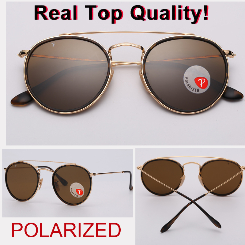 top brand sunglasses polarized woman man metal round design 3647 circle brown glass lens 51mm sungass de culos original gafas with all fits
top brand sunglasses polarized woman man metal round design 3647 circle brown glass lens 51mm sungass de culos original gafas with all fits