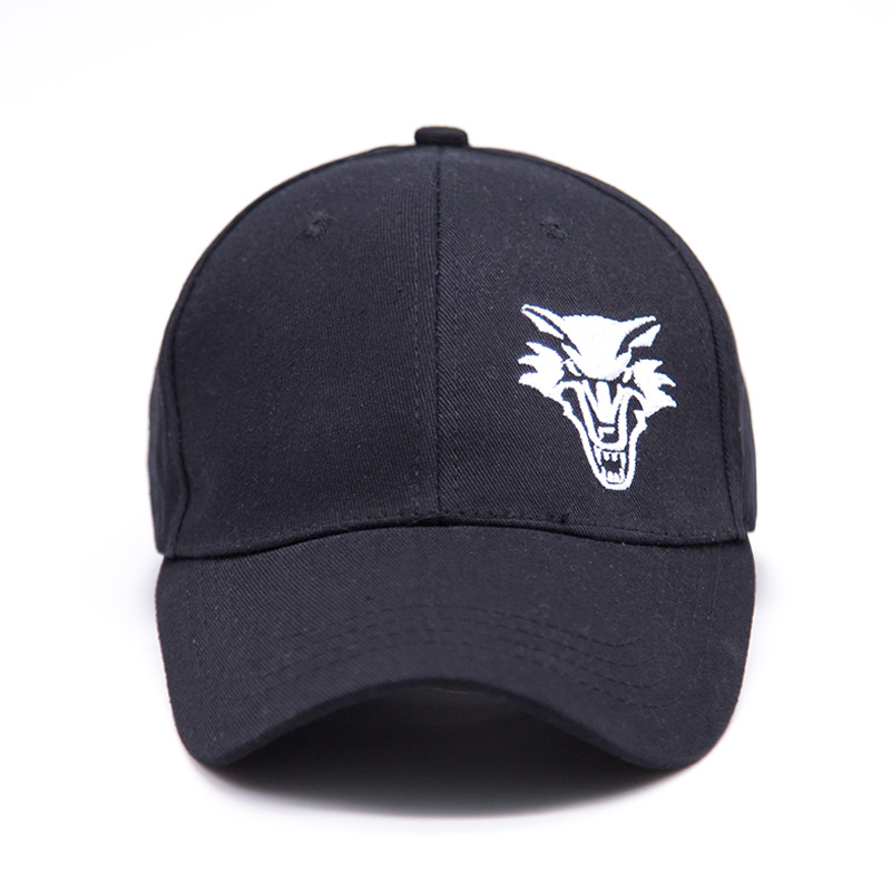 Fashion Cotton Baseball Cap men's Snapback Hats For women Hip hop Gorras bone Embroidered Wolf Caps Trucker Hats