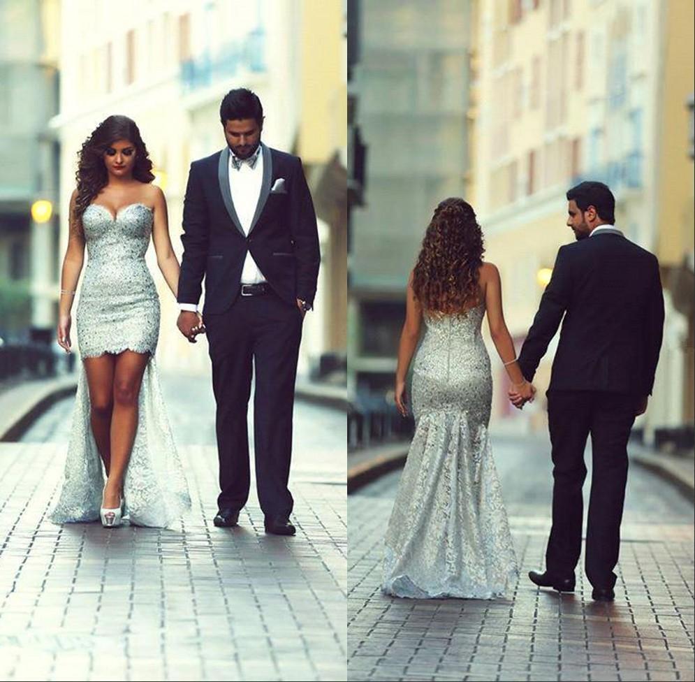 Arabic High Low Prom Dresses Custom Made Lace Sweetheart Sleeveless A-Line Special Occasion Dress Evening Party Gowns, Same as image
Arabic High Low Prom Dresses Custom Made Lace Sweetheart Sleeveless A-Line Special Occasion Dress Evening Party Gowns, Same as image
