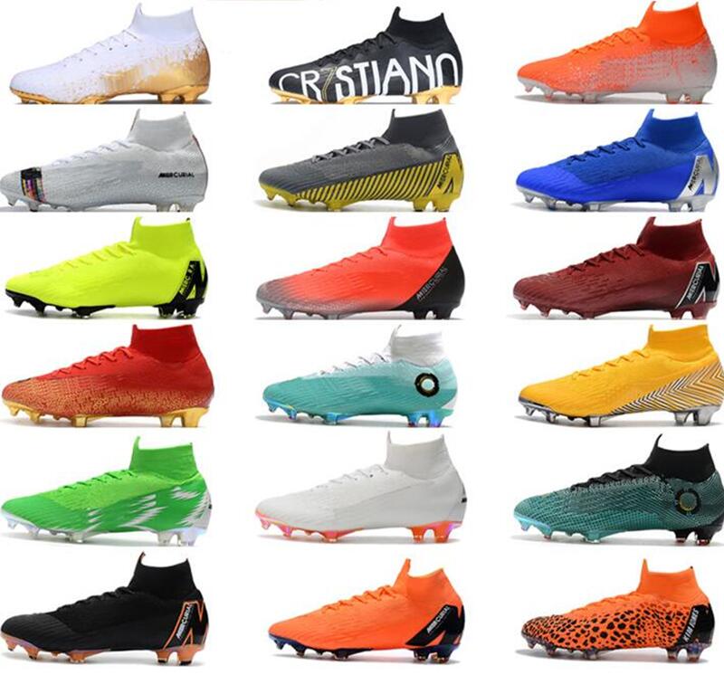 2020 Men Mercurial Superfly VI 360 Elite FG Soccer Shoes Children Boy Girl CR7 Neymar FG Soccer Cleats Ronaldo Woman Football Boots
2020 Men Mercurial Superfly VI 360 Elite FG Soccer Shoes Children Boy Girl CR7 Neymar FG Soccer Cleats Ronaldo Woman Football Boots