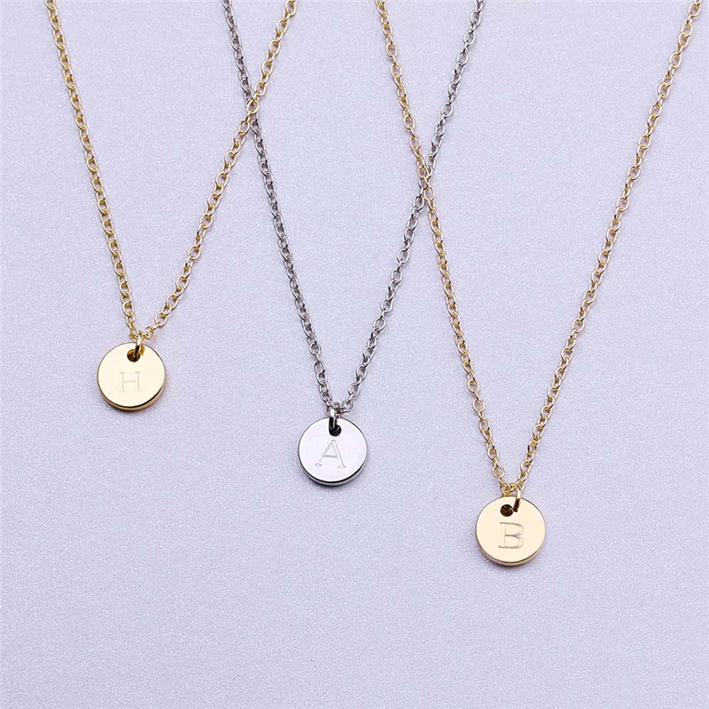 Personalize A-Z 26 Alphabet Letter Necklace With Card Silver Chain Initial Name Pendant Necklace For Customized Jewelry Gift Wholesale-Z
Personalize A-Z 26 Alphabet Letter Necklace With Card Silver Chain Initial Name Pendant Necklace For Customized Jewelry Gift Wholesale-Z