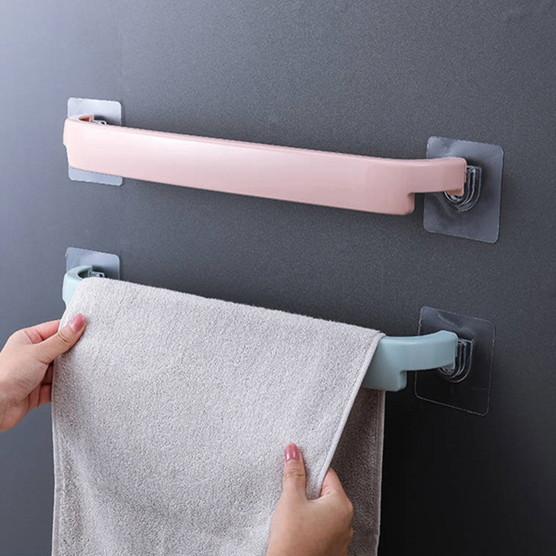OUYXR Plastic Towel Holder Wall Mounted Towel Rack Single Bar Shelf Self-adhesive Toilet Roll Paper Hanging Hanger
OUYXR Plastic Towel Holder Wall Mounted Towel Rack Single Bar Shelf Self-adhesive Toilet Roll Paper Hanging Hanger