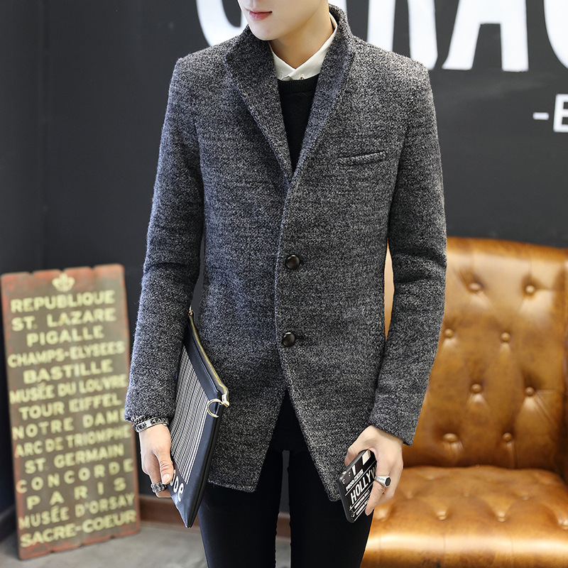 Autumn 2020 New Korean Men Wool Trench Coat Fashion Brand Slim Turn-down Collar Fleece Lined Jackets Plus Size 5XL Warm Outwear, Black
Autumn 2020 New Korean Men Wool Trench Coat Fashion Brand Slim Turn-down Collar Fleece Lined Jackets Plus Size 5XL Warm Outwear, Black