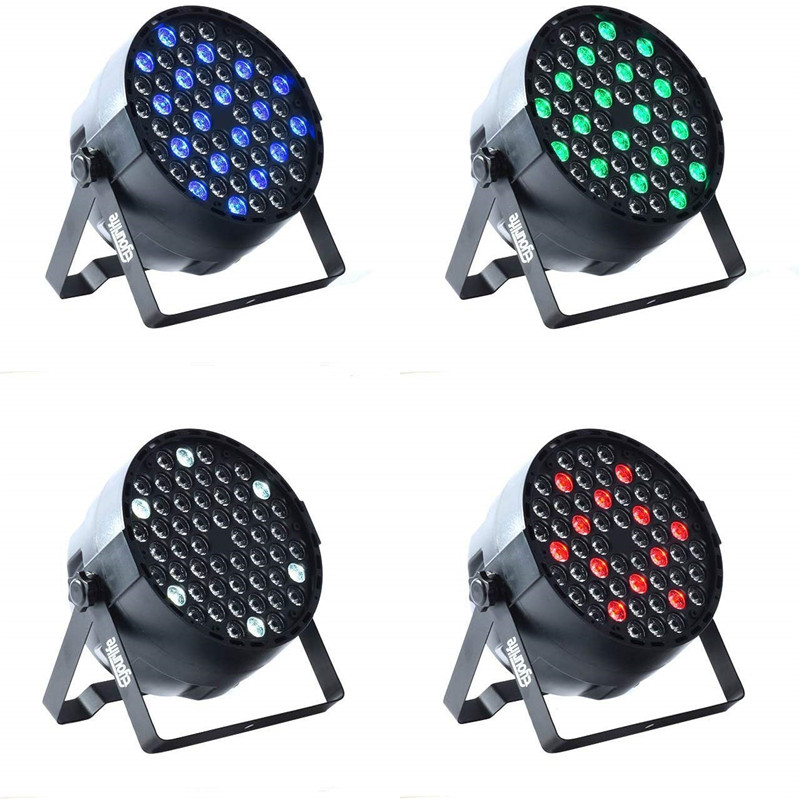 New Sale 54x3w Waterproof Outdoor RGBW LED Par Lights IP65 DMX512 Profeesioal Stage Disco DJ Equipment