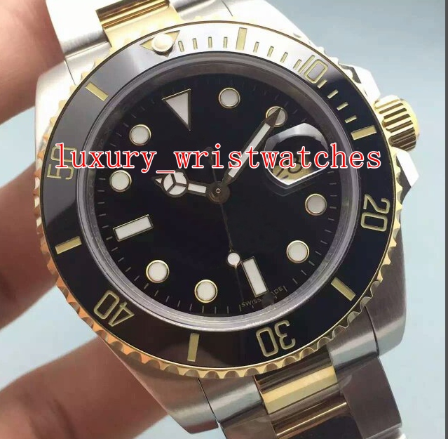Excellent High quality Wristwatches Two tones 40mm 116613 116619 116618 18K Gold & Steel Asia 2813 Movement Automatic Mens Watch Watches
Excellent High quality Wristwatches Two tones 40mm 116613 116619 116618 18K Gold & Steel Asia 2813 Movement Automatic Mens Watch Watches