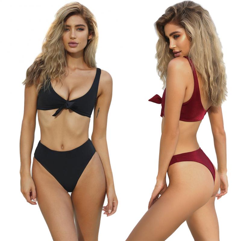Sexy Women Bikini Set Triangle Swimsuit Chest Strap Seduction Bikini Summer Beach Wear Female Low Waist Swimsuit
Sexy Women Bikini Set Triangle Swimsuit Chest Strap Seduction Bikini Summer Beach Wear Female Low Waist Swimsuit