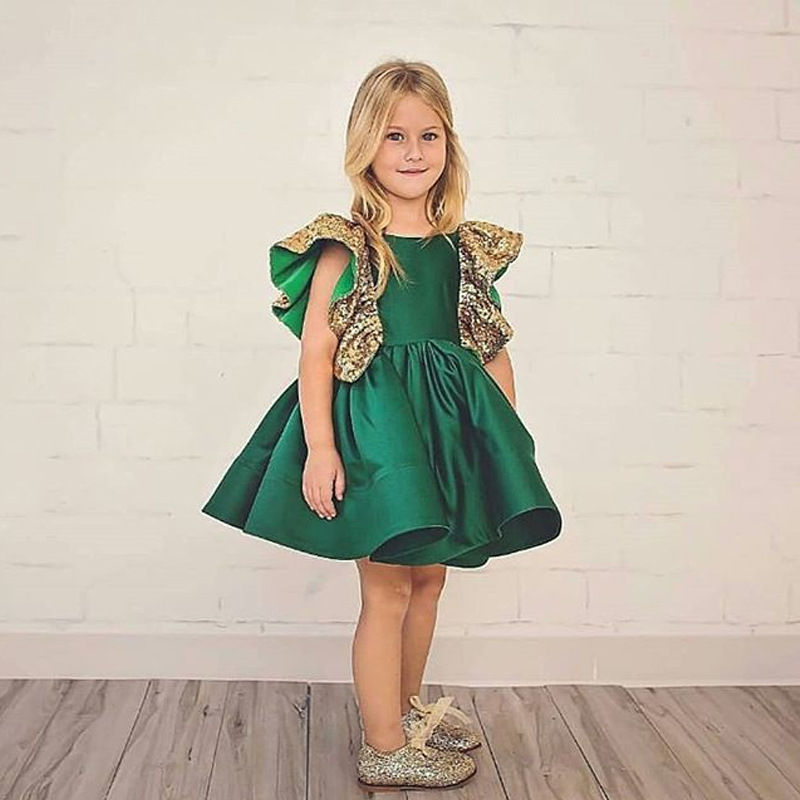Retail Baby Girls Butterfly Sequin Princess Dress little girls clothing Summer Fly Sleeve Ruffle Party Prom Dresses Kids boutique Cosplay, Grass green
Retail Baby Girls Butterfly Sequin Princess Dress little girls clothing Summer Fly Sleeve Ruffle Party Prom Dresses Kids boutique Cosplay, Grass green
