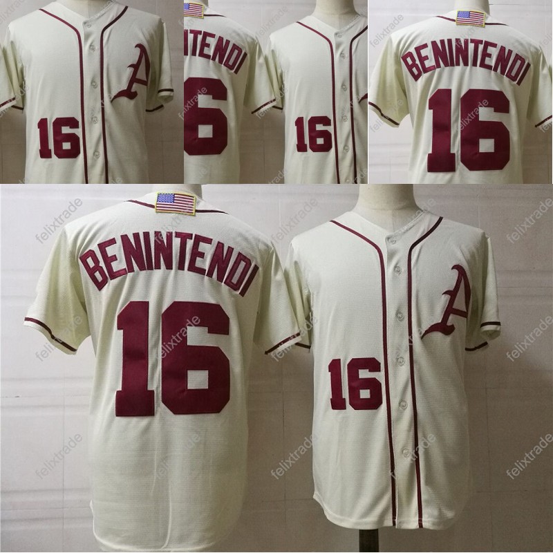 Mens Arkansas 16 Andrew Benintendi College Jersey Beige Baseball Jerseys Stitched High-quality In Stock
Mens Arkansas 16 Andrew Benintendi College Jersey Beige Baseball Jerseys Stitched High-quality In Stock